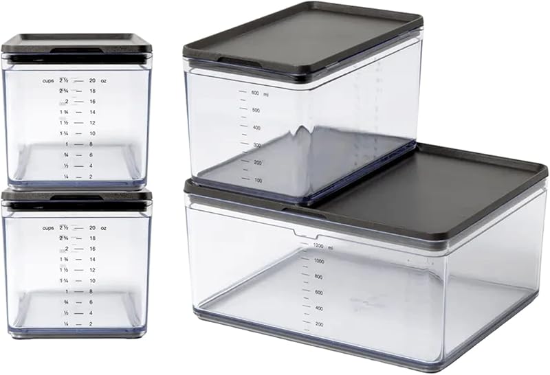 Prepdeck Food Storage Containers Capacity